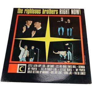 The Righteous Brothers Right Now! (LP) Moonglow 1001 Soul 1963 Mono VG/VG